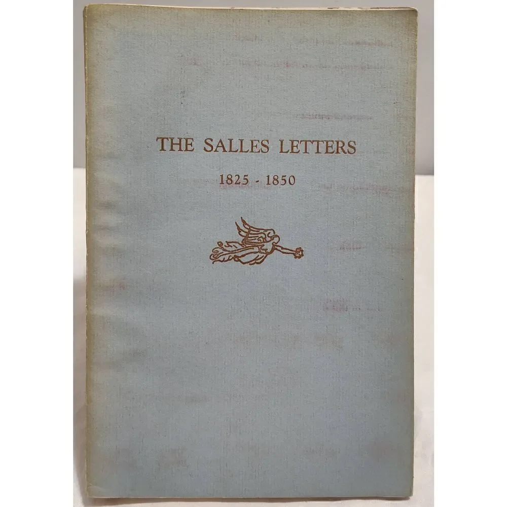 THE SALLES LETTERS 1825-1850 Genealogy (1957)